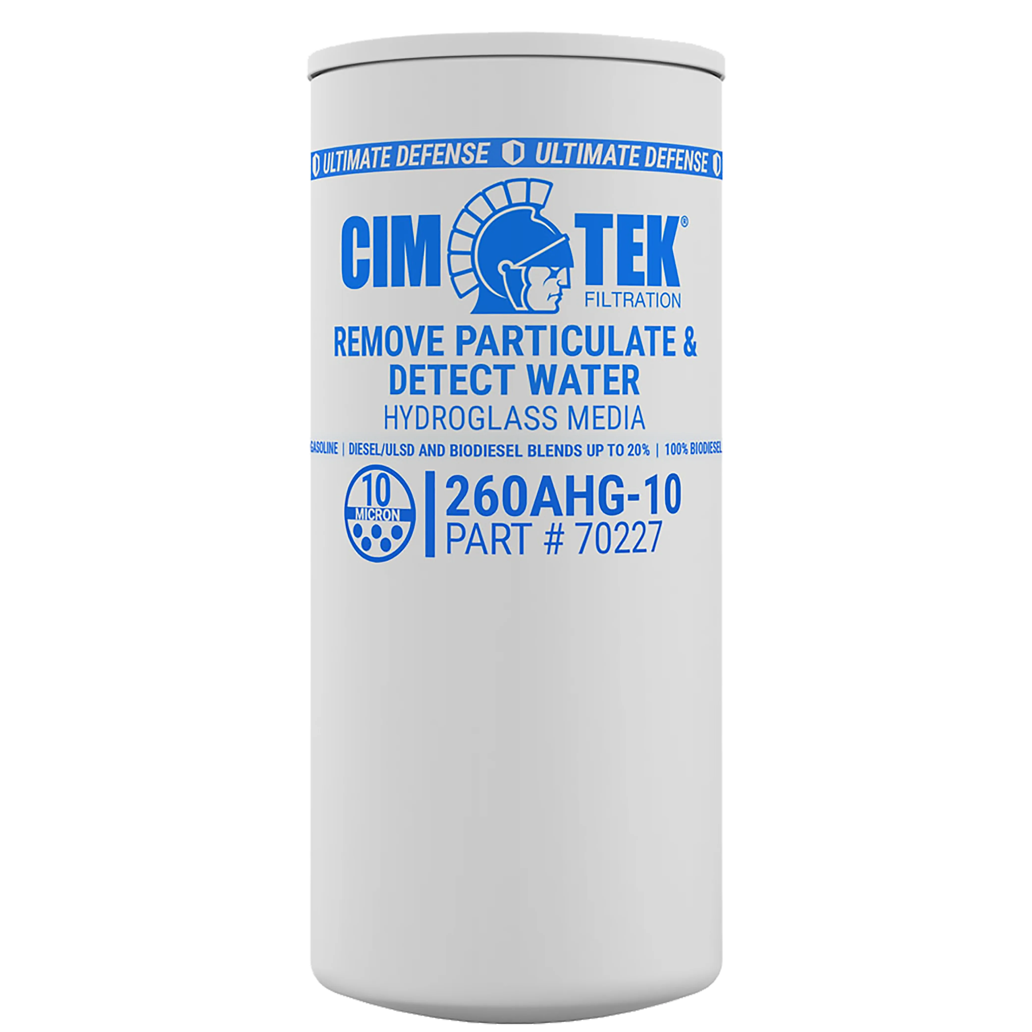 Cim-Tek&#xAE;&#x20;Filter&#x20;260AHG-10&#x20;Hydroglass&#xAE;&#x20;Neat&#x20;Gasoline&#x20;Diesel&#x20;&amp;&#x20;Biodiesel&#x20;Blends